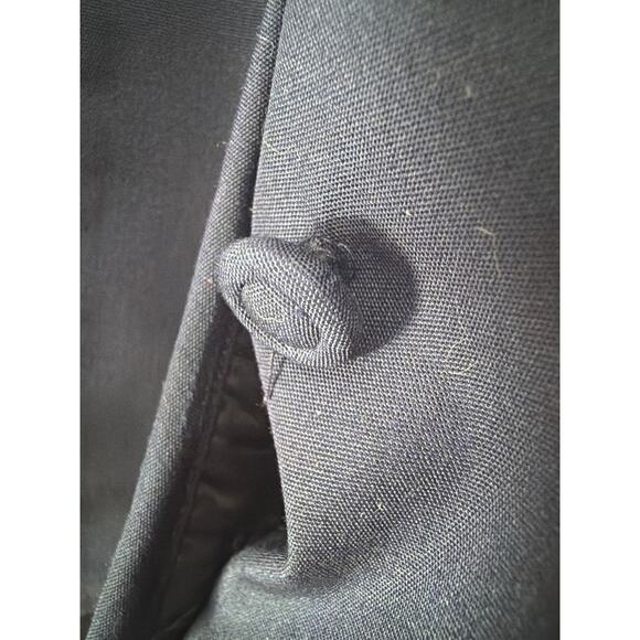 Rothschild toddlers girls pea coat jacket hoodie lined navy blur buttons sz5 - Picture 14 of 16